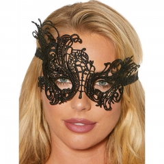 Raikou Exquisiten Maske Damen sexy venezianischen Stil Schwarz Maske Masquerade Halloween Cosplay Partei