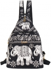 Damen Canvas Rucksack mit lässigem Stil, multifunktionale und modische Umhängetasche und Rucksack mit einzigartigem Design für den täglichen Gebrauch, Reisen und Schule